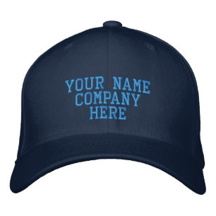 Your Text Name Embroidered Baseball Cap