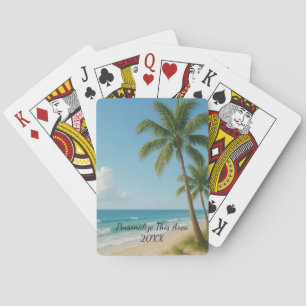 Your Text & Photo Customisable Playing Cards