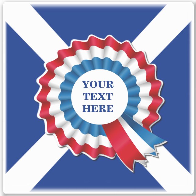 Your Text Rosette Contour (Front)