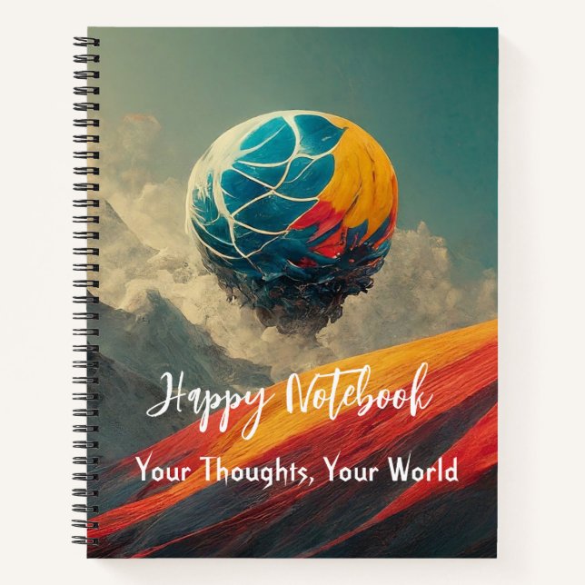 Your Thoughts Your World Notebook (Front)