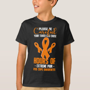 Your Touch Can Cause Extreme Pain Support Crps Awa T-Shirt