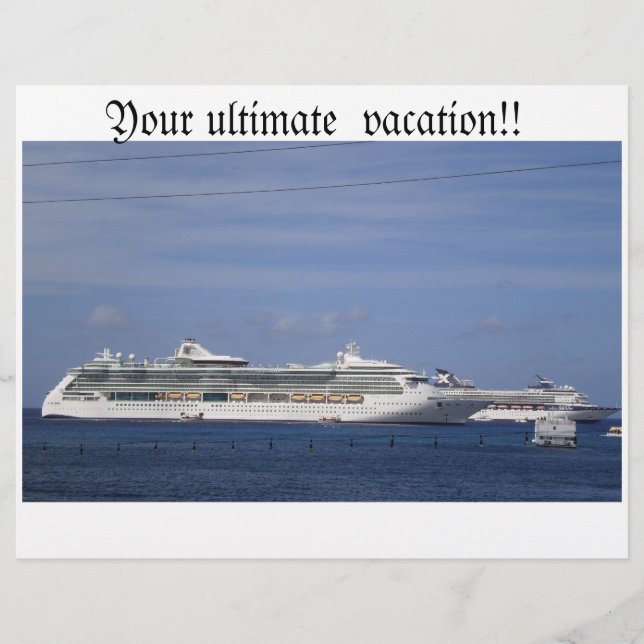 Your ultimate  vacation!! flyer (Front)