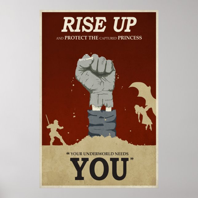 Your Underworld Needs You Poster (Front)