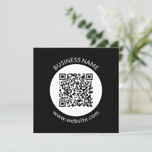 Your Uploaded QR code   Editable Text & Colors