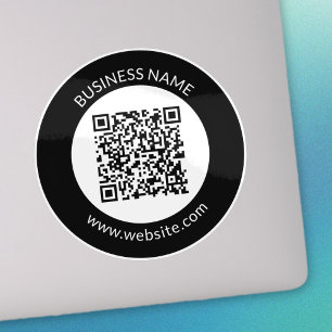 Your Uploaded QR code Editable Text & Colors