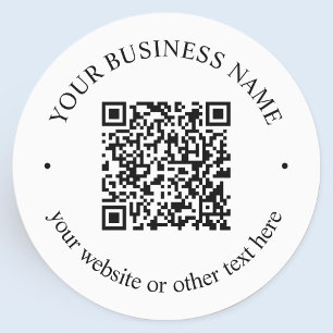 Your Uploaded QR code Plus Editable Circular Text
