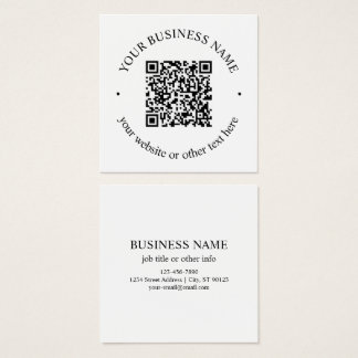 Your Uploaded QR code Plus Editable Circular Text