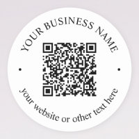 Your Uploaded QR code Plus Editable Circular Text