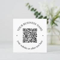 Your Uploaded QR code Plus Editable Circular Text