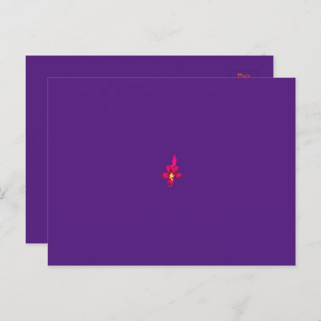 Your Vacation in Your Pocket Postcard (Front/Back)