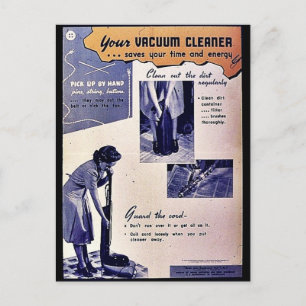 Your Vacuum Cleaner Postcard