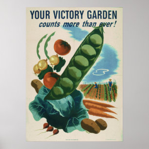 Your victory garden counts more than ever! poster