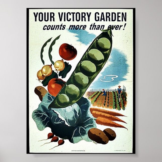 Your Victory Garden Poster (Front)