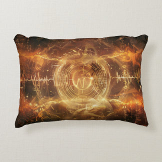 Your Voice is a Sigil — Mystical Frequency Art Decorative Cushion