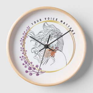 Your Voice Matters Clock