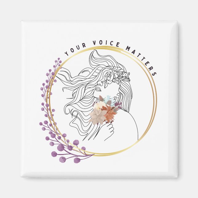 Your Voice Matters Magnet (Front)