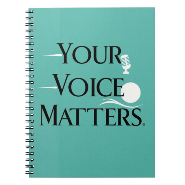 Your Voice Matters option 2 Notebook (Front)