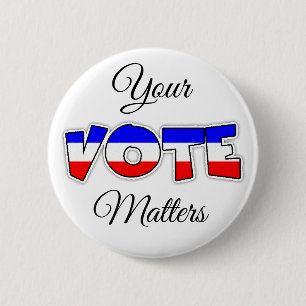 Your Vote Matters Elections Button