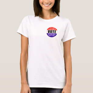 Your Vote Matters Red White and Blue Patriotic T-Shirt