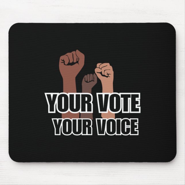 Your Vote  Mouse Mat (Front)