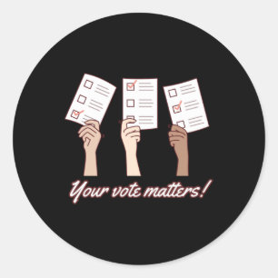 Your Vote S Go Vote Sticker