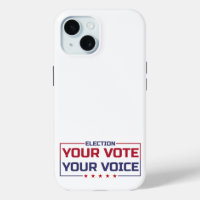 Your Vote Your Voice coloured font
