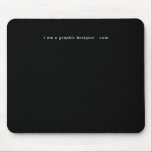 Your Website Address Simple Black & White Modern Mouse Mat<br><div class="desc">Simple Black and White Modern Mouse Pad for the inspired simple,  modern,  clean,  impressive modern text on a dark background. A business mouse pad for creative business owners. A business owner,  entrepreneur or anybody who wants a card that inspires them... 
Hair stylists,  make up artists,  photographers and many more!</div>