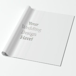 Your Wedding Design Wrapping Paper