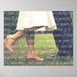 Your Wedding Photo and French Wedding Vows Script Poster<br><div class="desc">The French marriage vows appear here in elegant,  white calligraphy all across the image. Use the template to easily position your own wedding photo behind the text overlay for a beautiful,  romantic,  effect.</div>