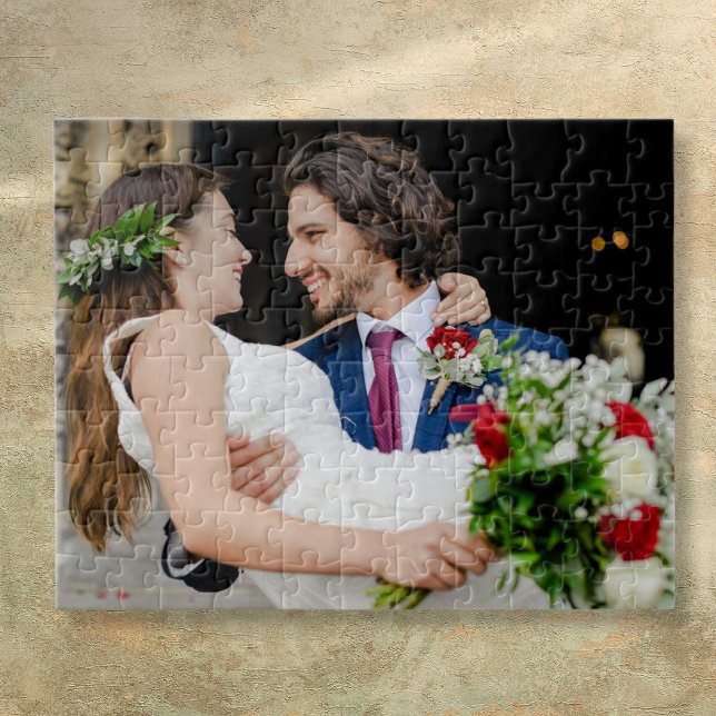 Your Wedding Photo Jigsaw Puzzle (Personalized Wedding Photo Jigsaw Puzzle)