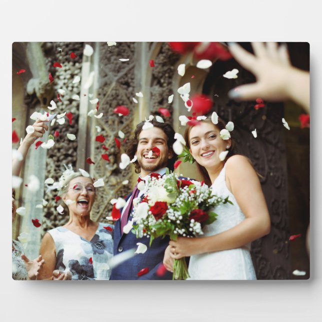 Your Wedding Photo Plaque (Front)