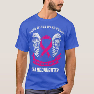 Your Wings Were Ready Breast Cancer Awareness Gran T-Shirt