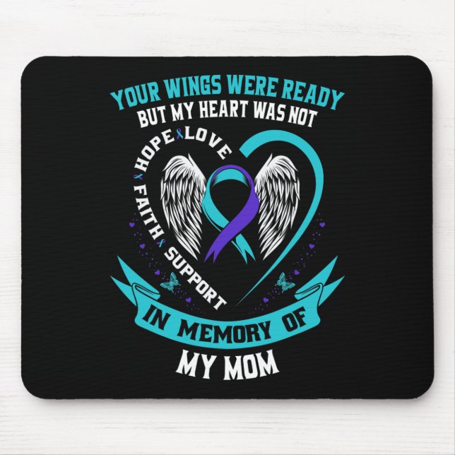 Your Wings Were Ready But My Heart Was Not Mum Sui Mouse Mat (Front)