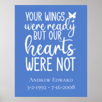 Your Wings Were Ready But Our Hearts Were Not