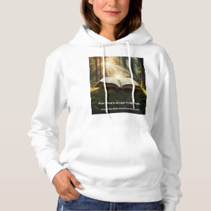 Your Word Is A Light Christian Women's Hoodie
