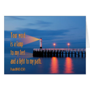 Your Word Is a Light Psalm 119:105 Bible Verse