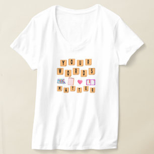 Your Words Matter Shirt, Sped Tee, Neurodiversity T-Shirt