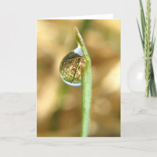 Your World Turned Upside Down Card