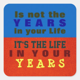 YOUR YEARS ~ Stickers