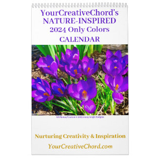 YourCreativeChord 2024 Only Colours Calendar