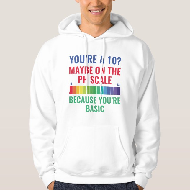 You're A 10? Hoodie (Front)