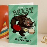 You're A Beast! Ping Pong Binturong Bearcat