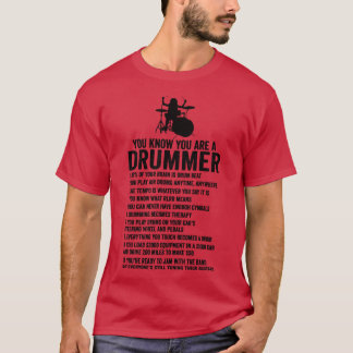 Youre A Drummer If Funny Drum Lover Gift Drummer 2 T-Shirt