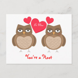 You're a Hoot Owls Postcard