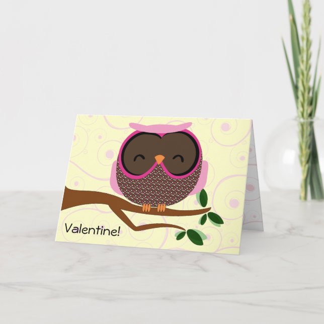 You're a Hoot Valentine Card (Front)