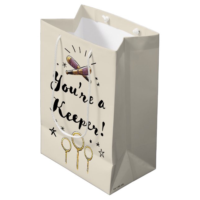 You're A Keeper Medium Gift Bag (Front Angled)