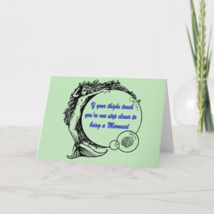 You're a Mermaid Card
