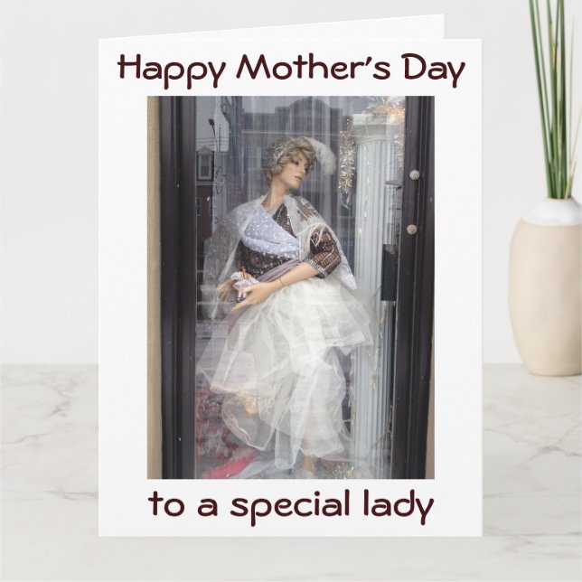 YOU'RE A MODEL FOR US ALL=HAPPY "MOTHER'S DAY" CARD (Front)