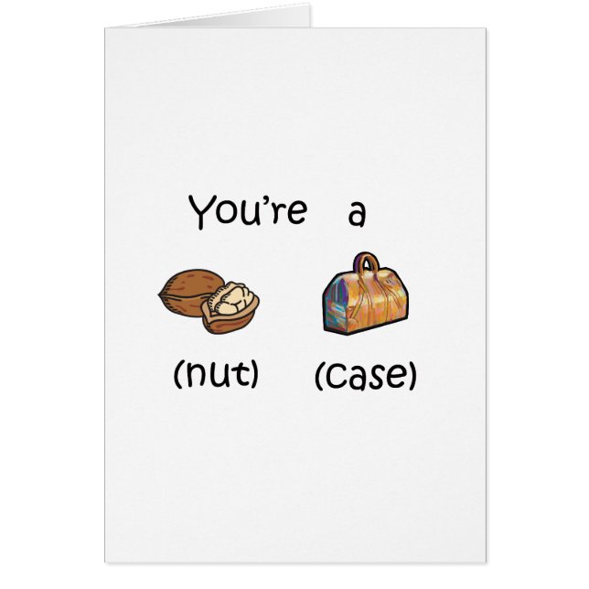 You're A Nut Case (Front)