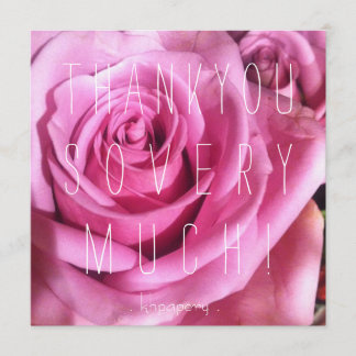 You're a Peach! Thank You Card